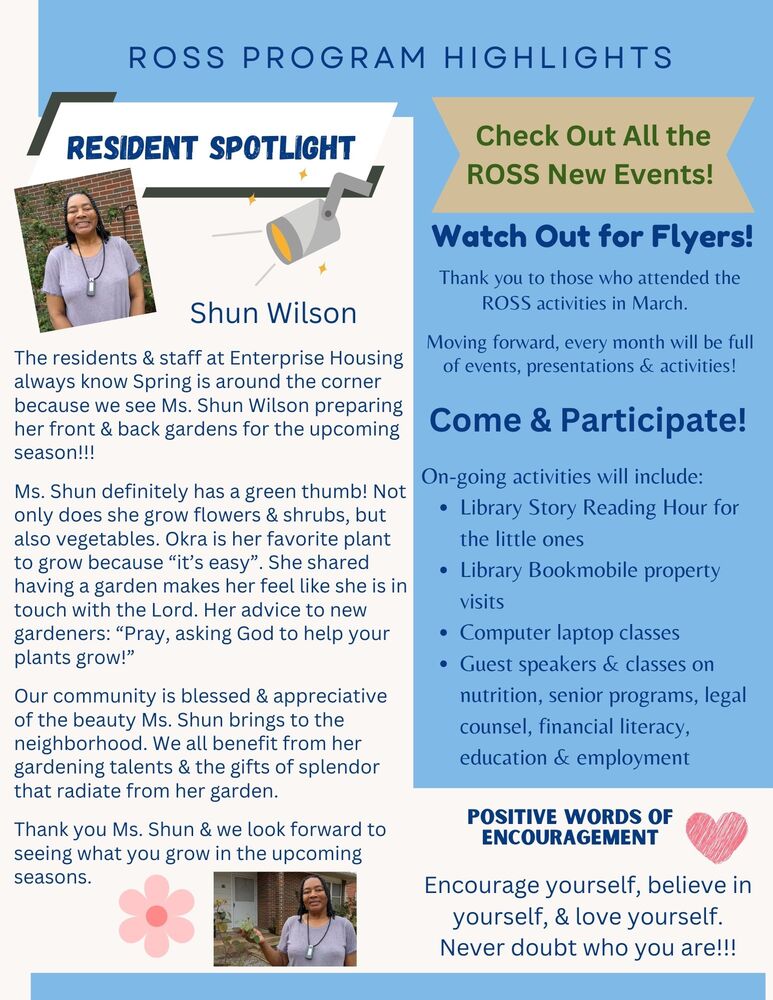 Resident Spotlight