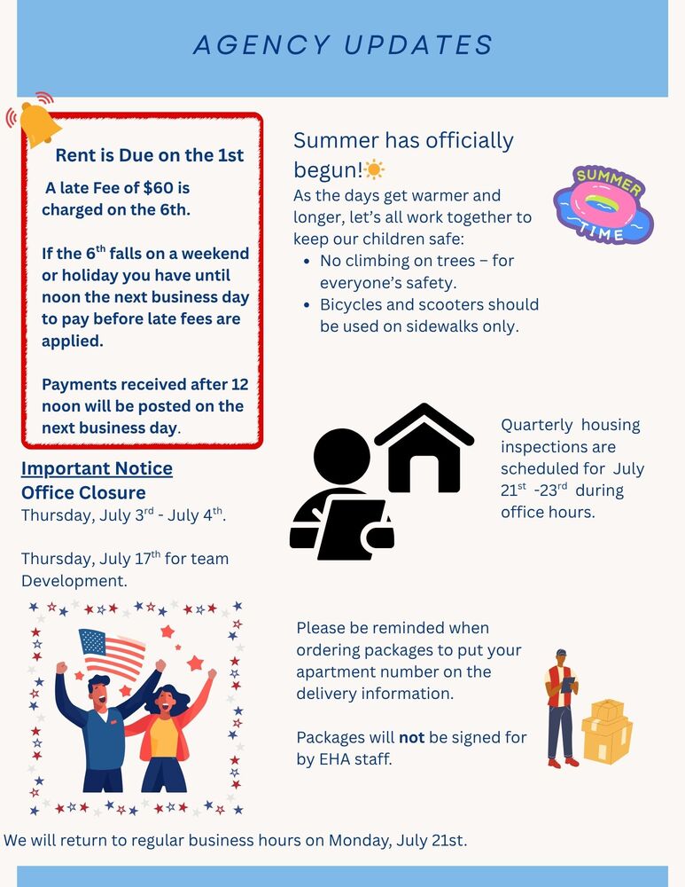 Program Reminders