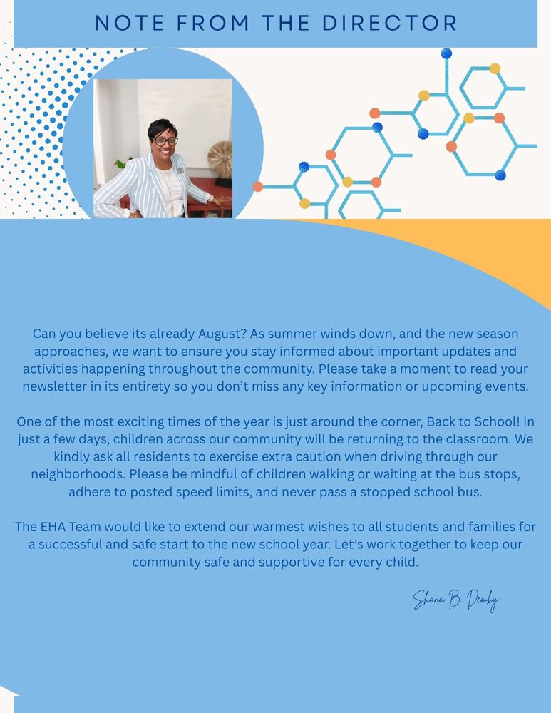 Note from Director